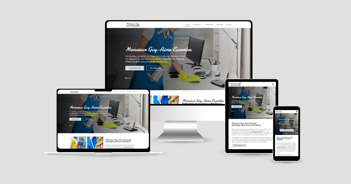 Monsieur Guy Aime Essomba Nettoyage De Bureaux Bordeaux Actualites 1